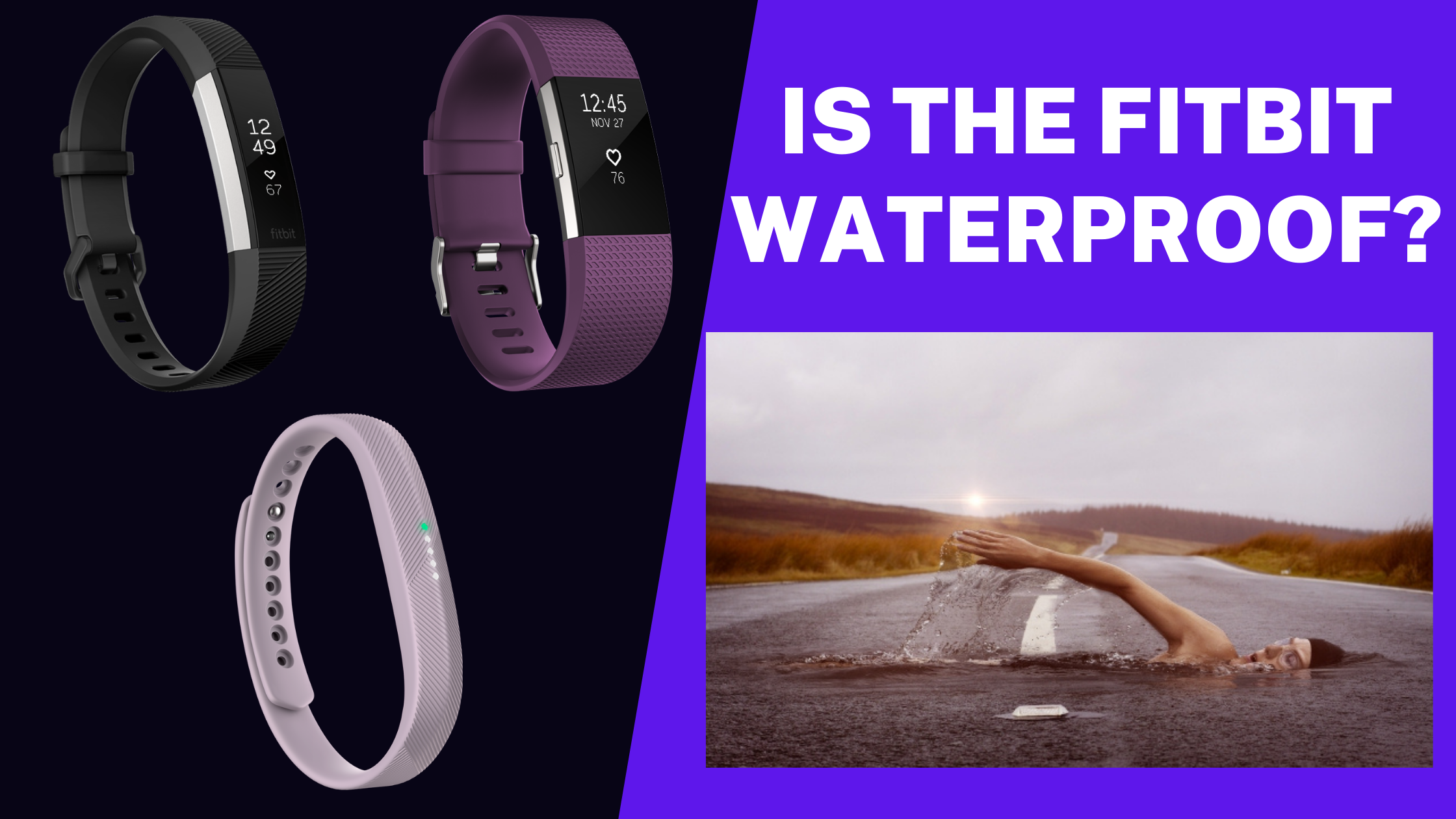 Is The Fitbit waterproof