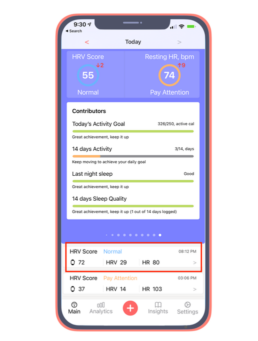 Apple Watch Stress Monitor